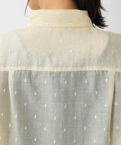 NEMIKA / ネミカ シャツ・ブラウス | 刺繍柄ルーズフィットシャツ【TICCA】 | 詳細8