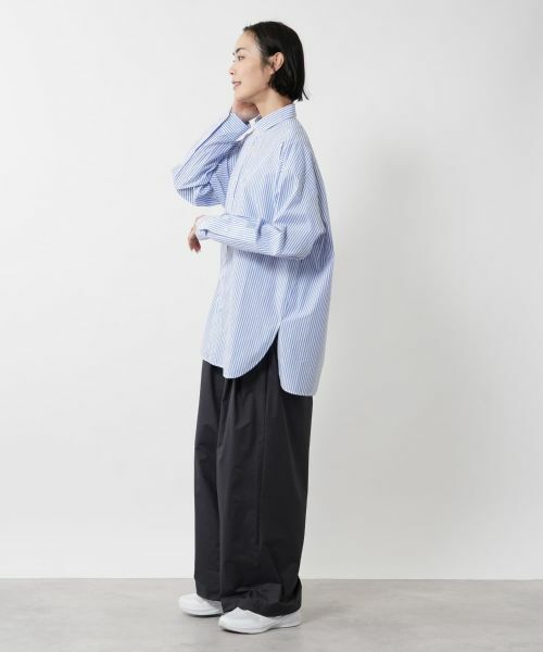 NEMIKA / ネミカ シャツ・ブラウス | ストライプビッグシャツ【TICCA】 | 詳細14