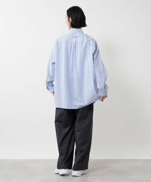 NEMIKA / ネミカ シャツ・ブラウス | ストライプビッグシャツ【TICCA】 | 詳細15