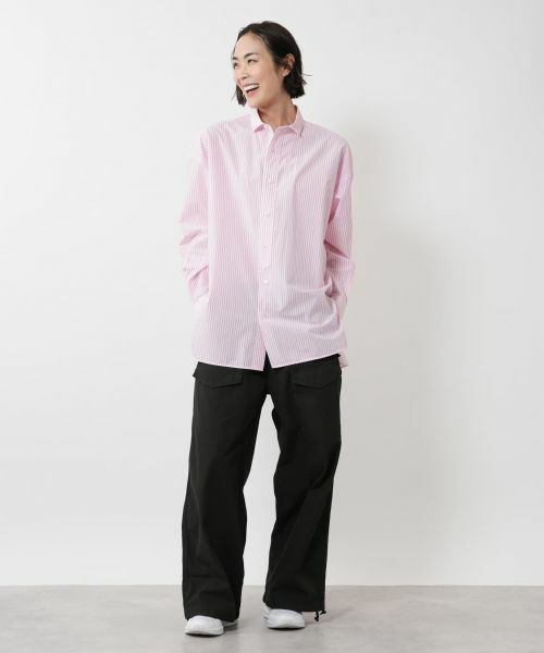 NEMIKA / ネミカ シャツ・ブラウス | ストライプビッグシャツ【TICCA】 | 詳細16