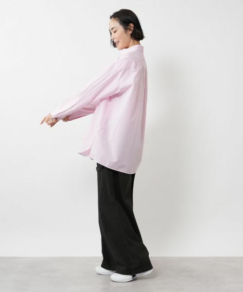 NEMIKA / ネミカ シャツ・ブラウス | ストライプビッグシャツ【TICCA】 | 詳細17