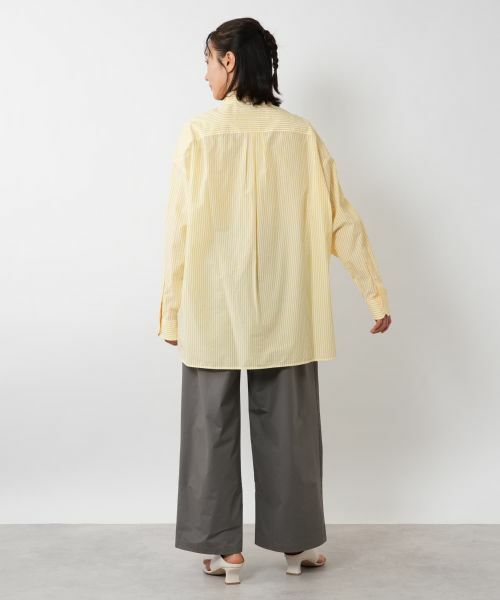 NEMIKA / ネミカ シャツ・ブラウス | ストライプビッグシャツ【TICCA】 | 詳細3