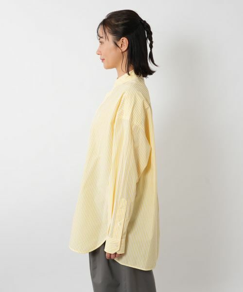 NEMIKA / ネミカ シャツ・ブラウス | ストライプビッグシャツ【TICCA】 | 詳細5