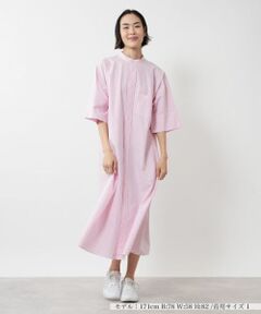 NEMIKA / ネミカ ドレス | ストライプバンドカラーワンピース【TICCA】