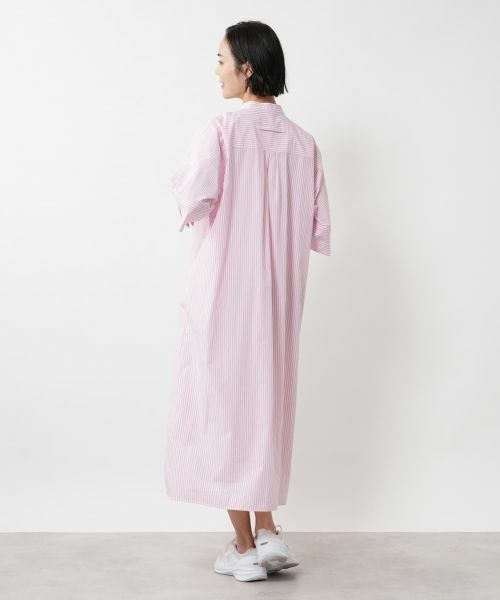 NEMIKA / ネミカ ドレス | ストライプバンドカラーワンピース【TICCA】 | 詳細16