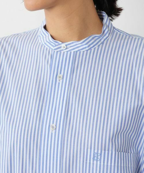 NEMIKA / ネミカ ドレス | ストライプバンドカラーワンピース【TICCA】 | 詳細7