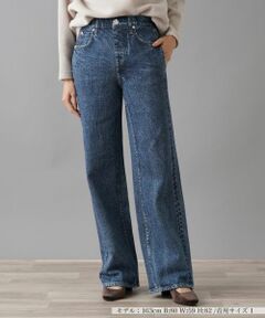 NEMIKA / ネミカ デニムパンツ | デニムプリントワイドパンツ【RAG&BONE】