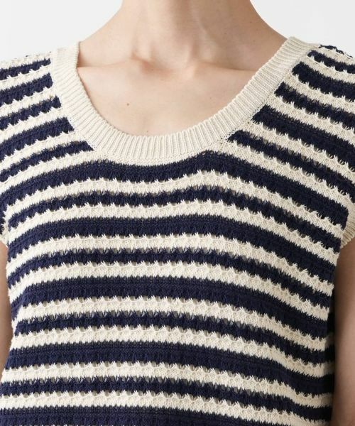 NEMIKA / ネミカ テーラードジャケット | ボーダーニットプルオーバー【LES TRICOTS D'O】 | 詳細10