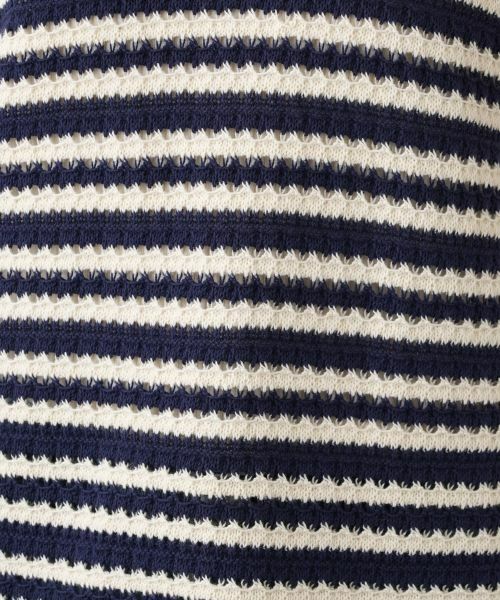NEMIKA / ネミカ テーラードジャケット | ボーダーニットプルオーバー【LES TRICOTS D'O】 | 詳細14