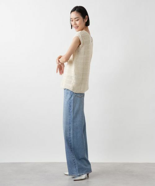 NEMIKA / ネミカ テーラードジャケット | ボーダーニットプルオーバー【LES TRICOTS D'O】 | 詳細2