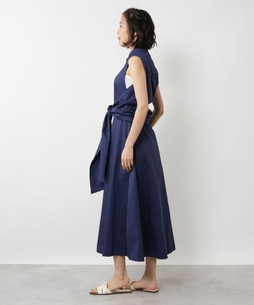 NEMIKA / ネミカ ドレス | フロントリボンノースリーブワンピース【DEVOTION TWINS】 | 詳細5