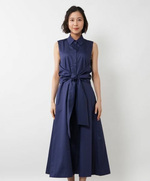 NEMIKA / ネミカ ドレス | フロントリボンノースリーブワンピース【DEVOTION TWINS】 | 詳細7