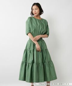 NEMIKA / ネミカ ドレス | ギャザーデザインワンピース【DEVOTION TWINS】