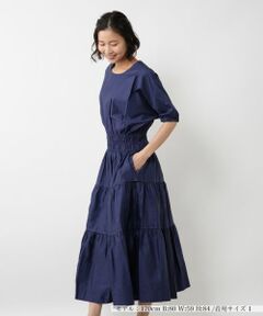 NEMIKA / ネミカ ドレス | ギャザーデザインワンピース【DEVOTION TWINS】