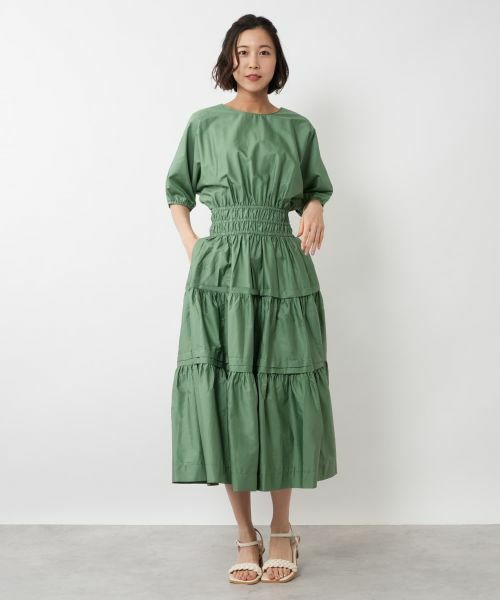 NEMIKA / ネミカ ドレス | ギャザーデザインワンピース【DEVOTION TWINS】 | 詳細1