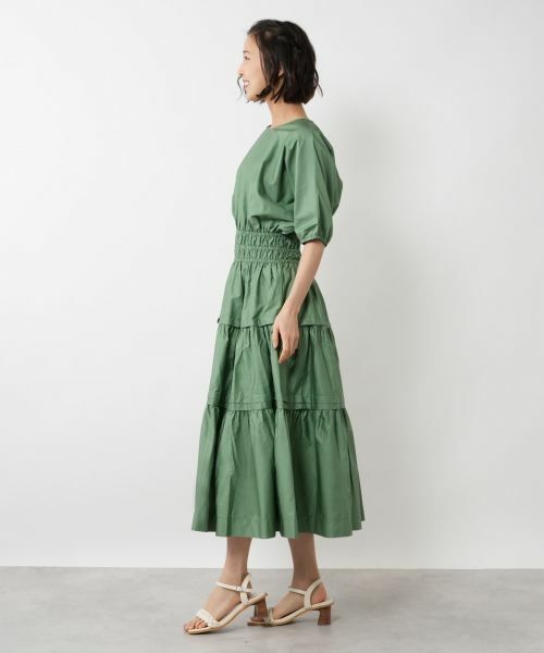 NEMIKA / ネミカ ドレス | ギャザーデザインワンピース【DEVOTION TWINS】 | 詳細2
