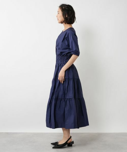 NEMIKA / ネミカ ドレス | ギャザーデザインワンピース【DEVOTION TWINS】 | 詳細5