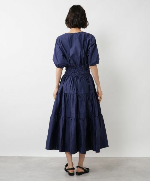 NEMIKA / ネミカ ドレス | ギャザーデザインワンピース【DEVOTION TWINS】 | 詳細6