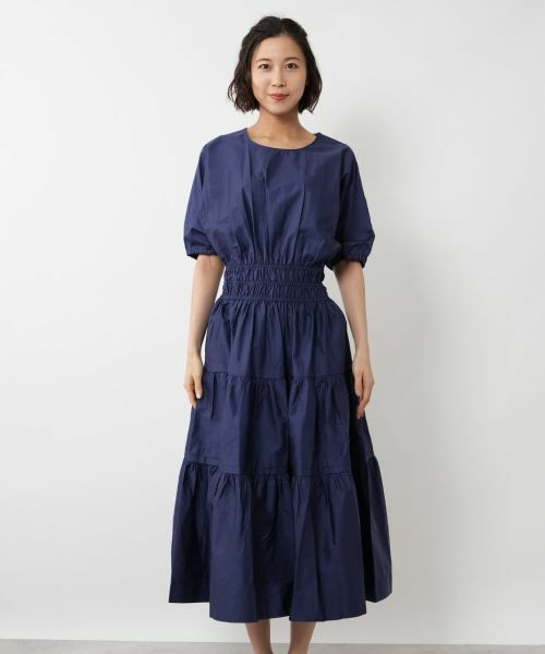 NEMIKA / ネミカ ドレス | ギャザーデザインワンピース【DEVOTION TWINS】 | 詳細7