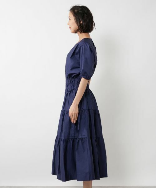 NEMIKA / ネミカ ドレス | ギャザーデザインワンピース【DEVOTION TWINS】 | 詳細8