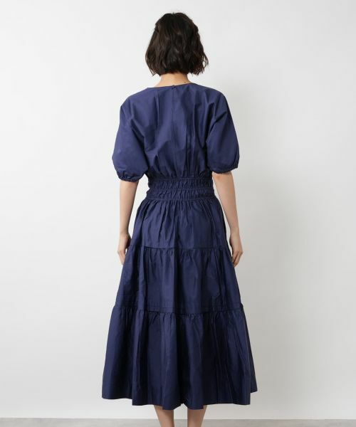 NEMIKA / ネミカ ドレス | ギャザーデザインワンピース【DEVOTION TWINS】 | 詳細9