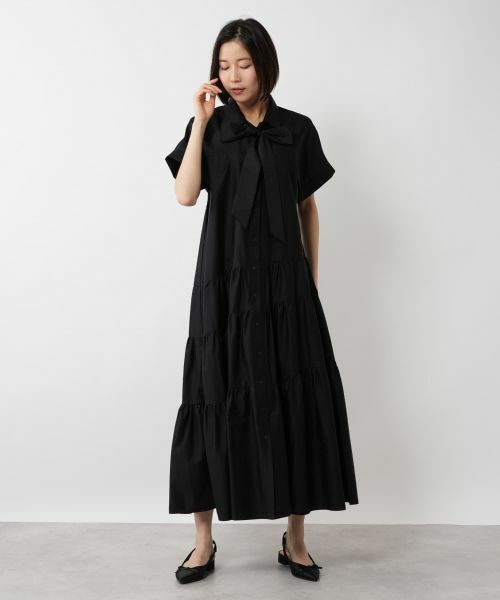 NEMIKA / ネミカ ドレス | リボンタイティアードワンピース【DEVOTION TWINS】 | 詳細1