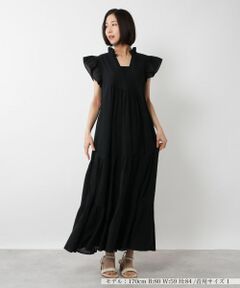 NEMIKA / ネミカ ドレス | フリルスリーブワンピース【DEVOTION TWINS】