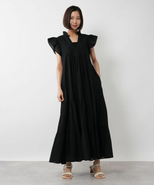 NEMIKA / ネミカ ドレス | フリルスリーブワンピース【DEVOTION TWINS】 | 詳細1