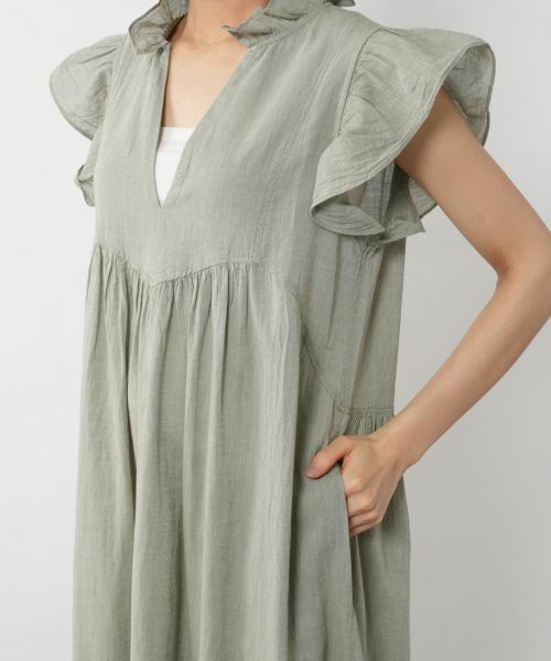 NEMIKA / ネミカ ドレス | フリルスリーブワンピース【DEVOTION TWINS】 | 詳細12