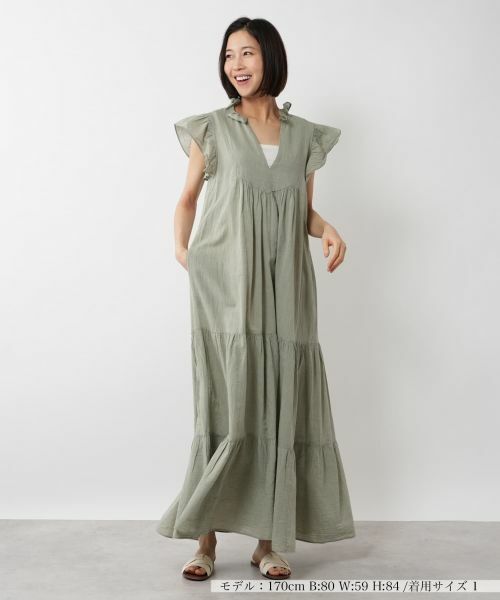 NEMIKA / ネミカ ドレス | フリルスリーブワンピース【DEVOTION TWINS】 | 詳細4