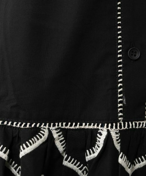 NEMIKA / ネミカ シャツ・ブラウス | フラワー刺繍チュニックブラウス【DEVOTION TWINS】 | 詳細12