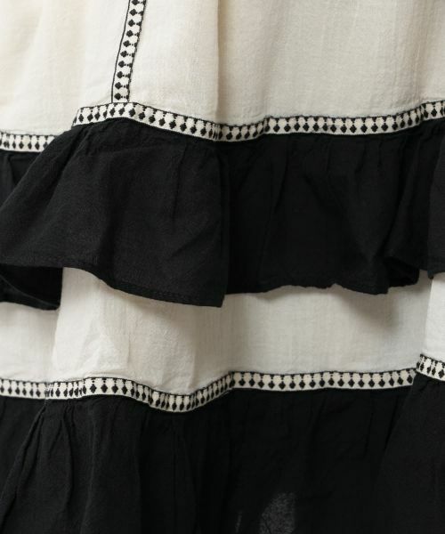 NEMIKA / ネミカ シャツ・ブラウス | 配色切り替えチュニックブラウス【DEVOTION TWINS】 | 詳細15