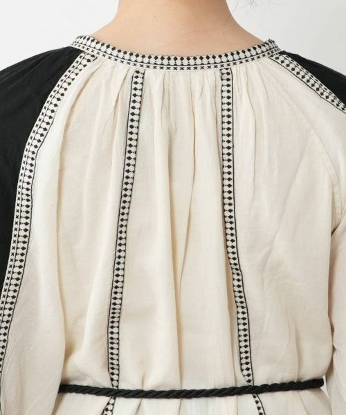 NEMIKA / ネミカ シャツ・ブラウス | 配色切り替えチュニックブラウス【DEVOTION TWINS】 | 詳細9