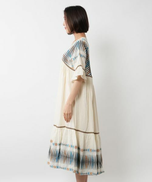 NEMIKA / ネミカ ドレス | 幾何学柄ワンピース【DEVOTION TWINS】 | 詳細5