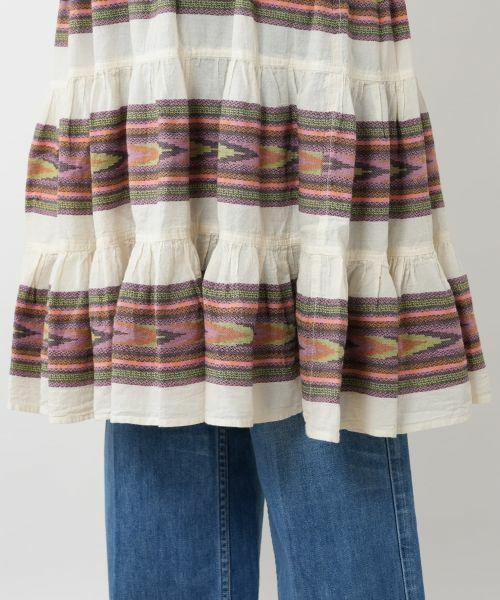 NEMIKA / ネミカ ドレス | ボーダーティアードチュニック【DEVOTION TWINS】 | 詳細10