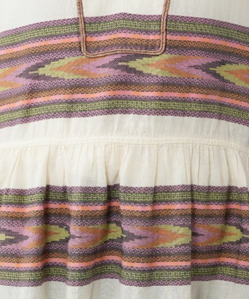 NEMIKA / ネミカ ドレス | ボーダーティアードチュニック【DEVOTION TWINS】 | 詳細12