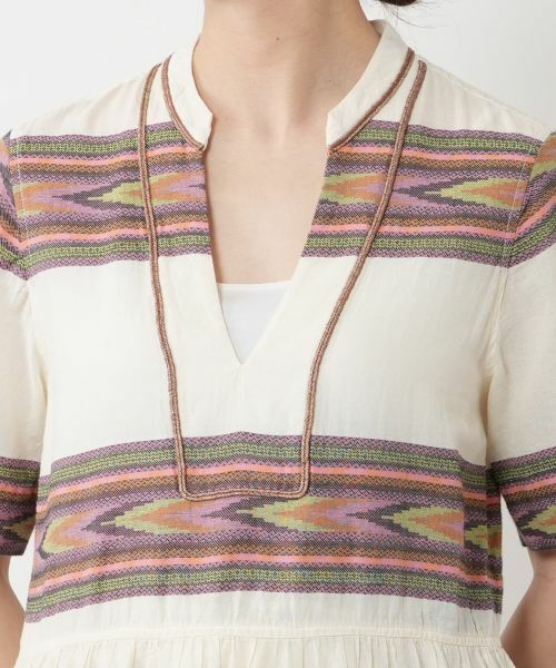 NEMIKA / ネミカ ドレス | ボーダーティアードチュニック【DEVOTION TWINS】 | 詳細7