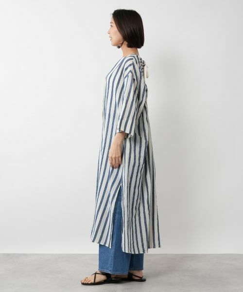 NEMIKA / ネミカ ドレス | ストライプロングワンピース【DEVOTION TWINS】 | 詳細2