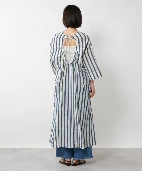 NEMIKA / ネミカ ドレス | ストライプロングワンピース【DEVOTION TWINS】 | 詳細3