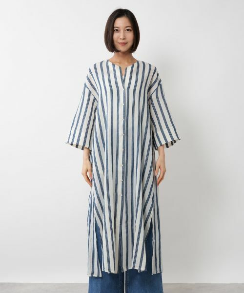 NEMIKA / ネミカ ドレス | ストライプロングワンピース【DEVOTION TWINS】 | 詳細4