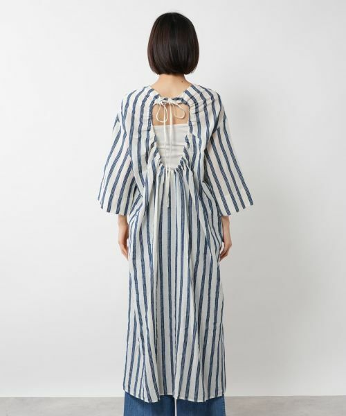 NEMIKA / ネミカ ドレス | ストライプロングワンピース【DEVOTION TWINS】 | 詳細6