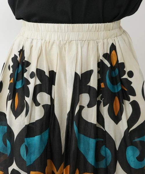 NEMIKA / ネミカ ミニ・ひざ丈スカート | フラワープリントスカート【DEVOTION TWINS】 | 詳細7