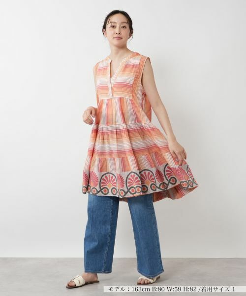 NEMIKA / ネミカ シャツ・ブラウス | ティアードチュニックブラウス【DEVOTION TWINS】 | 詳細1