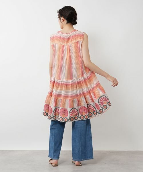 NEMIKA / ネミカ シャツ・ブラウス | ティアードチュニックブラウス【DEVOTION TWINS】 | 詳細3