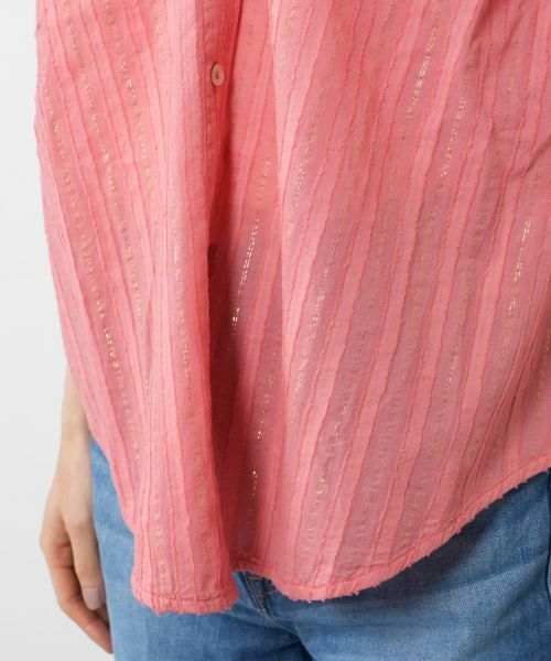 NEMIKA / ネミカ シャツ・ブラウス | ラメストライプノースリーブブラウス【DEVOTION TWINS】 | 詳細13