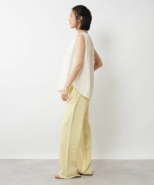 NEMIKA / ネミカ シャツ・ブラウス | ラメストライプノースリーブブラウス【DEVOTION TWINS】 | 詳細2