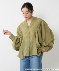 NEMIKA / ネミカ シャツ・ブラウス | ギャザースリーブブラウス【DEVOTION TWINS】