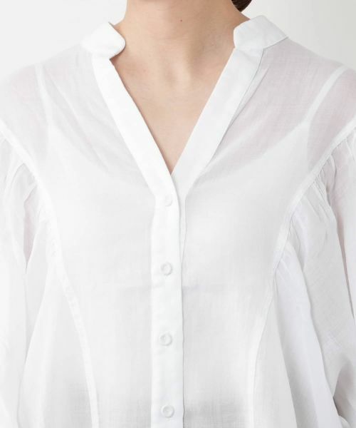 NEMIKA / ネミカ シャツ・ブラウス | ギャザースリーブブラウス【DEVOTION TWINS】 | 詳細10