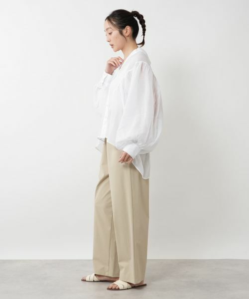 NEMIKA / ネミカ シャツ・ブラウス | ギャザースリーブブラウス【DEVOTION TWINS】 | 詳細5