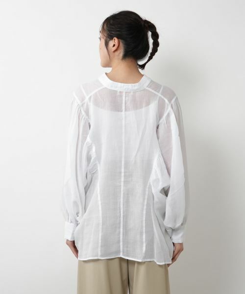 NEMIKA / ネミカ シャツ・ブラウス | ギャザースリーブブラウス【DEVOTION TWINS】 | 詳細9